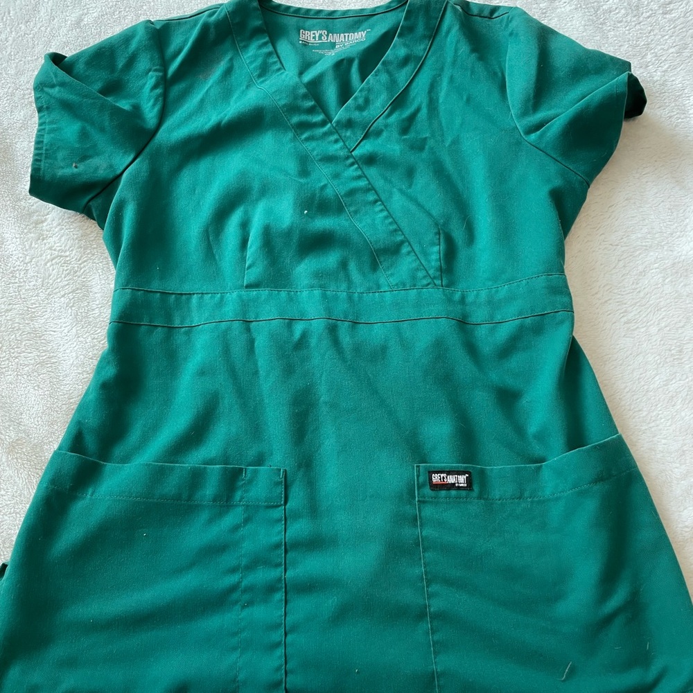Green Grey’s Anatomy Scrubs